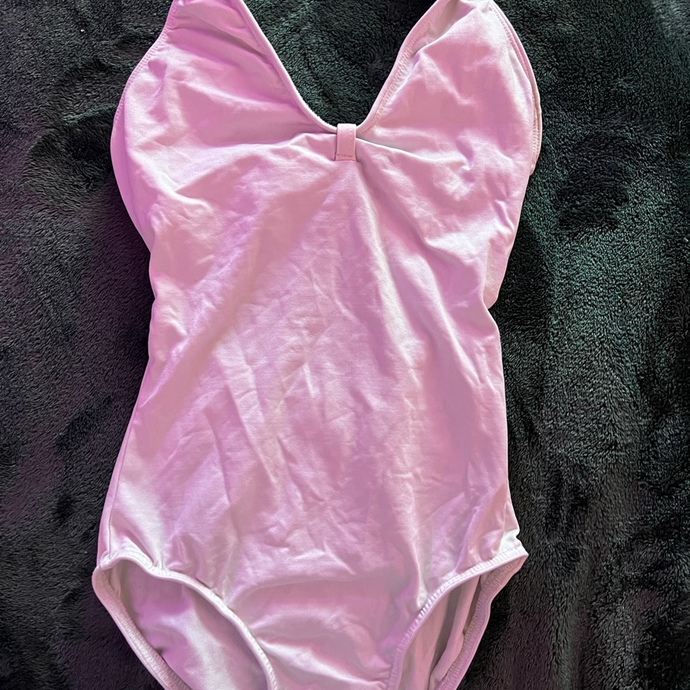 white halter leotard